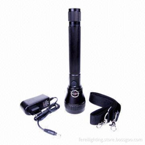 3W CREE LED Flashlight for railway, guards, security, construction sites, with 8 hours runtime